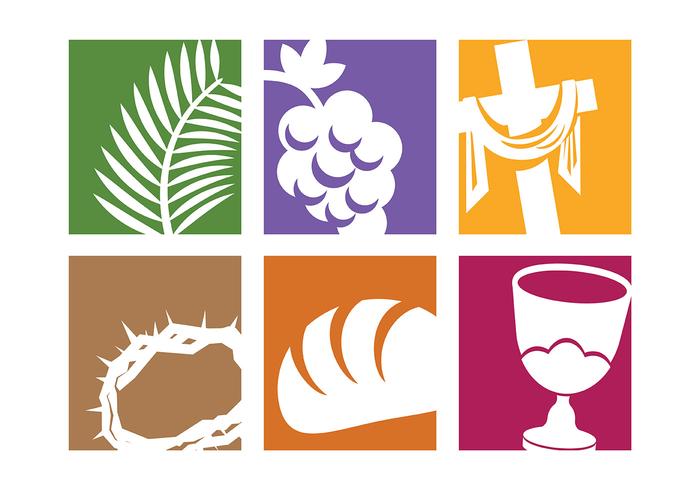 Free Holy Week Icons Vector