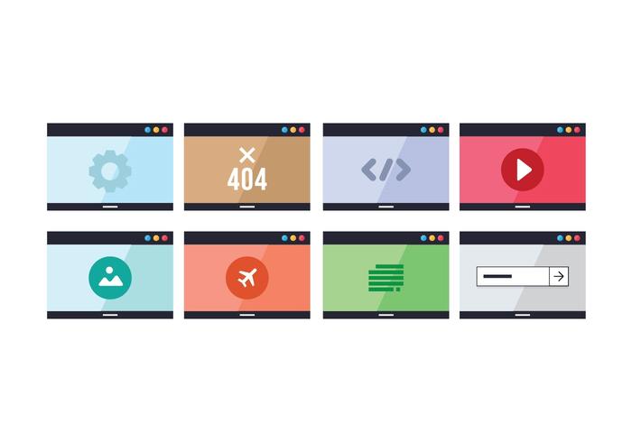 Free Browser Vector Pack