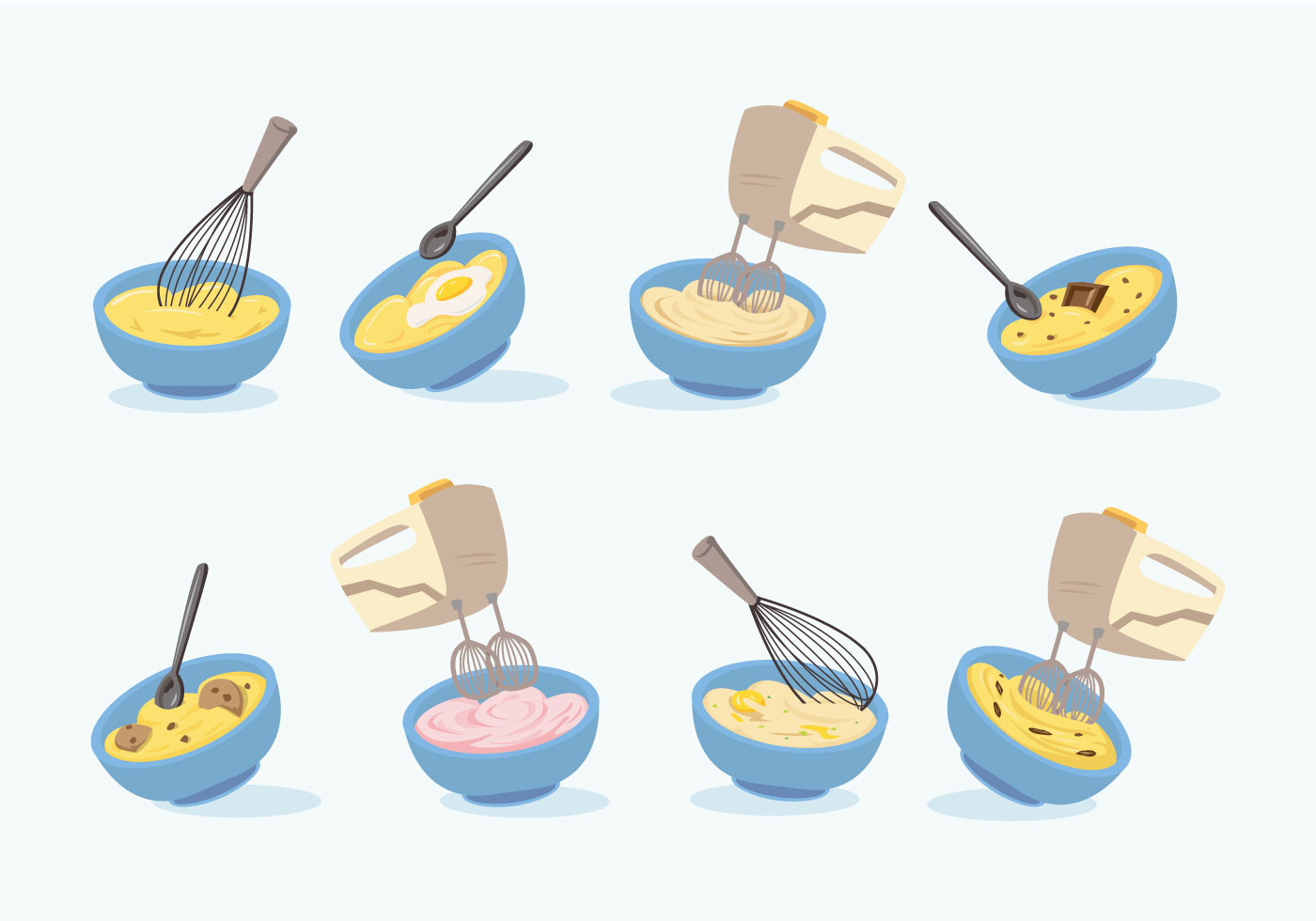Free Mixing Bowl Vector 135782 Vector Art at Vecteezy