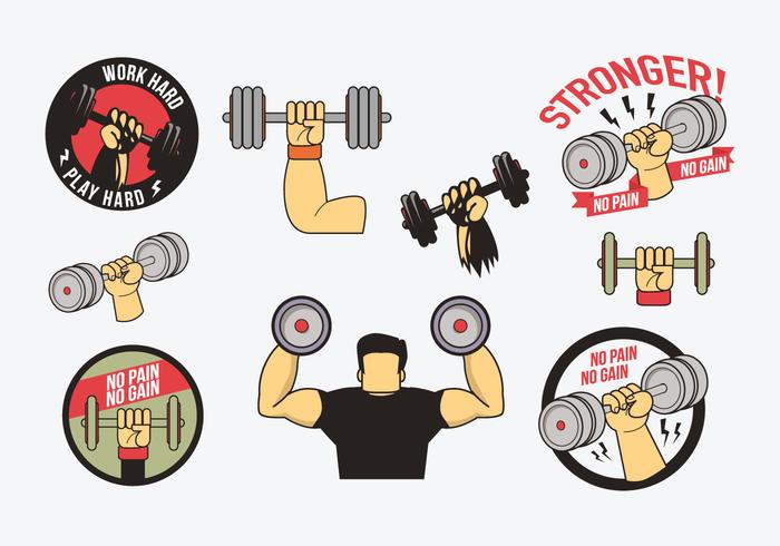 Free Dumbbell Vector