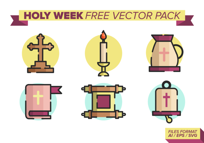 Holy Week Free Vector Pack Holy Week Free Vector Pack