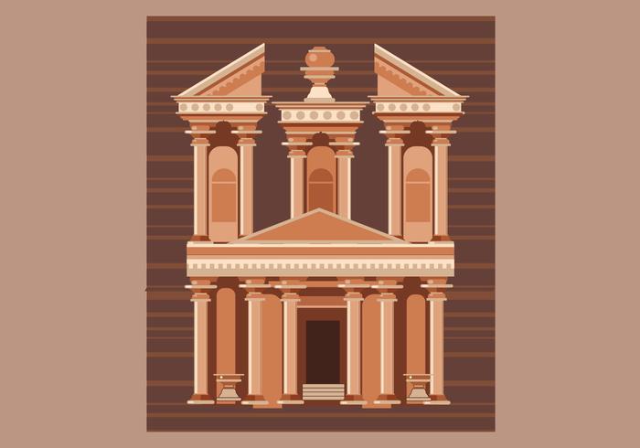 Petra Vector Illustration