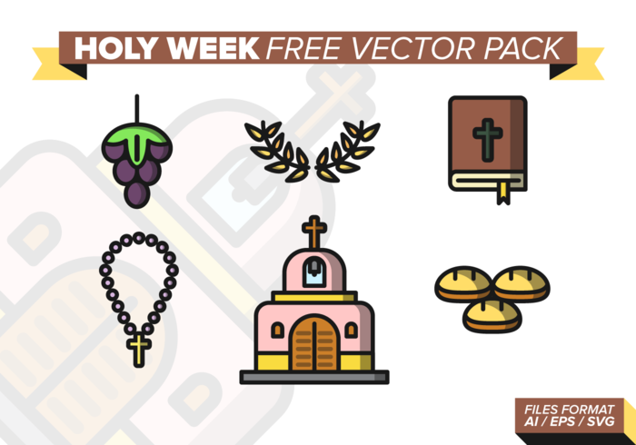 Holy Week Free Vector Pack Holy Week Free Vector Pack