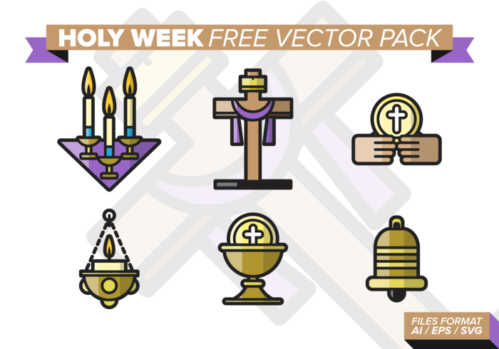Holy Week Free Vector Pack Holy Week Free Vector Pack