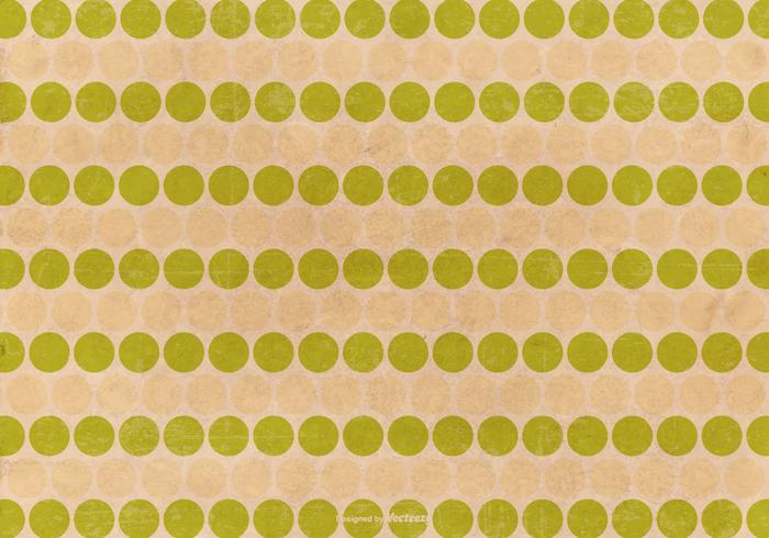 Grunge Polka Dot Pattern Background vector