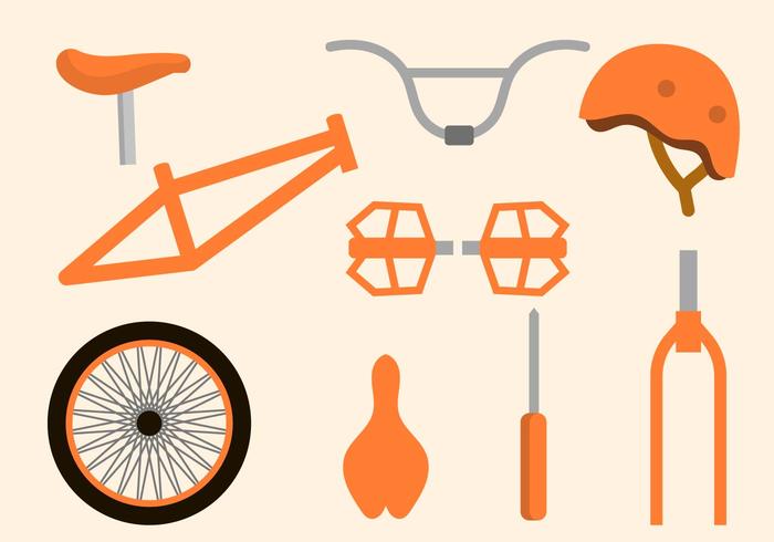 Vectoriales de bicicletas gratis vector