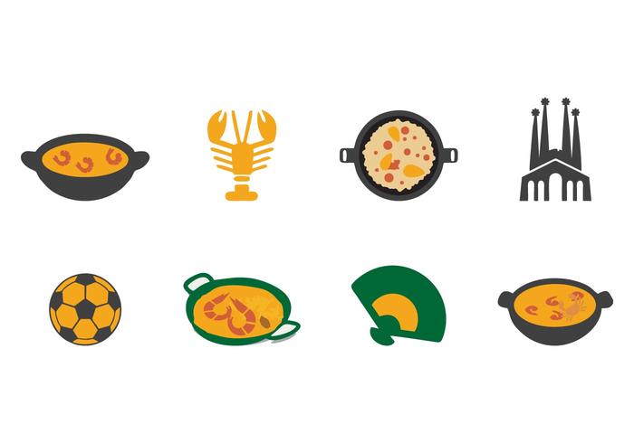 Free Spain Icons Vector