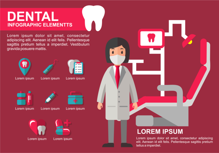 Dentista Infographic vector