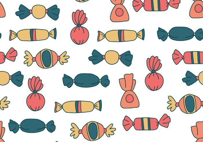 Sweet Toffee Pattern vector