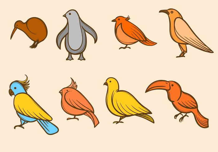 Vector de aves gratis