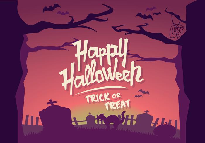 Halloween Horizon Vector