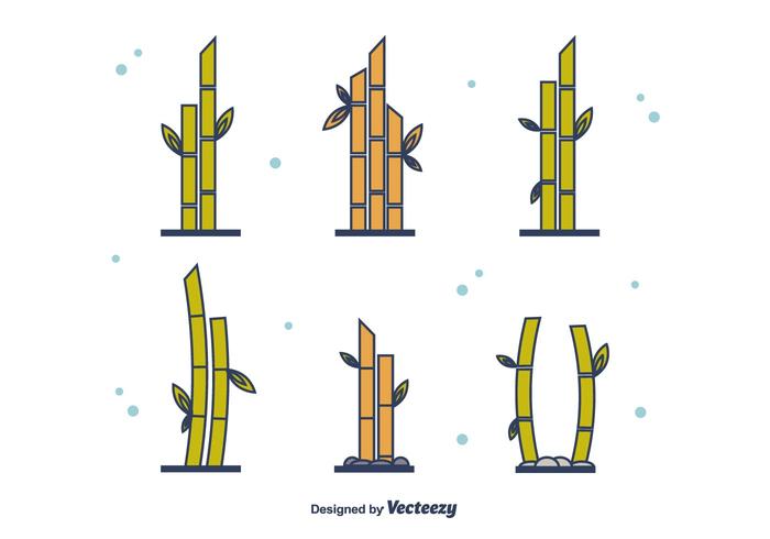 Free Bamboo Set vector