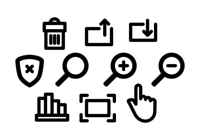 Website Icons Vector