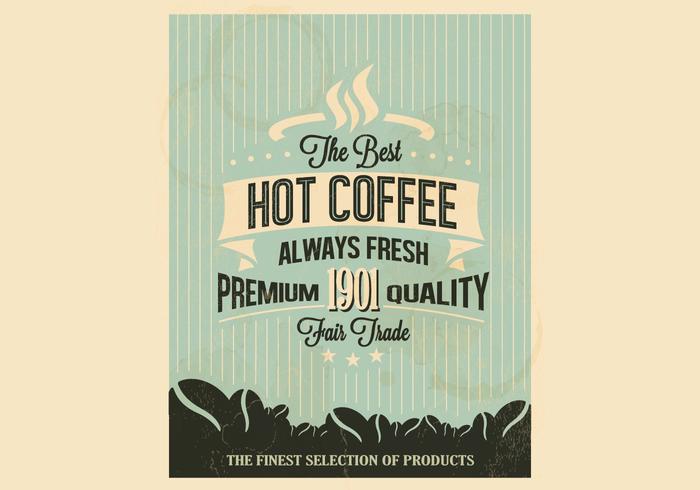 Pinstripe Coffee Vector