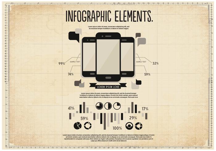 Elementos Infográficos Vectoriales vector