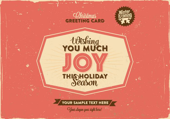 Wishing You Joy Vector