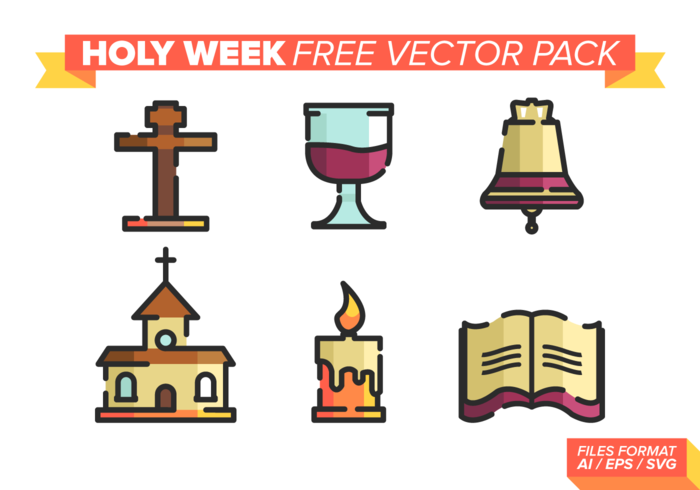 Holy Week Free Vector Pack Holy Week Free Vector Pack