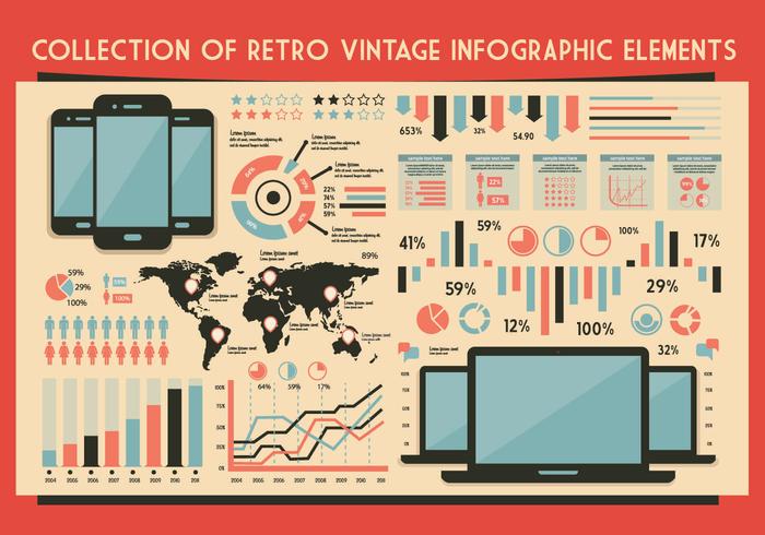 Iconos de la tecnología vector