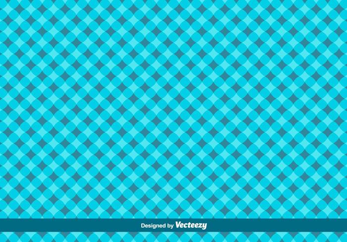 Blue Geometrical Vector Pattern
