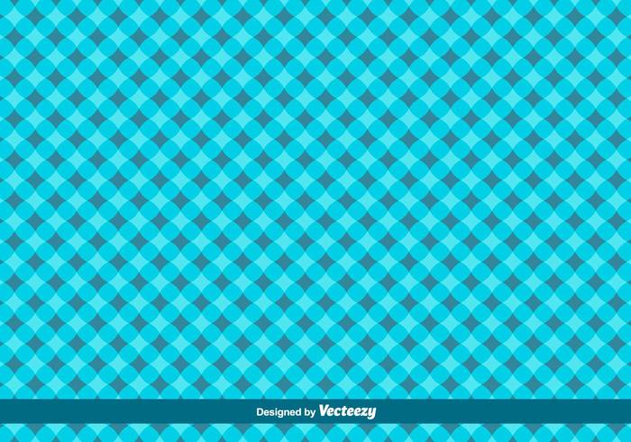 Blue Geometrical Vector Pattern