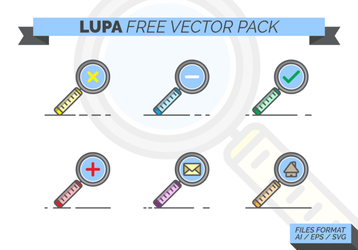 Lupa Free Vector Pack Lupa Free Vector Pack