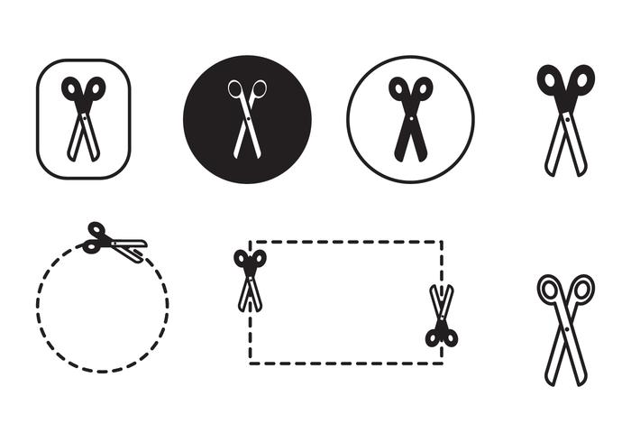 Cutting Scissors Vectors