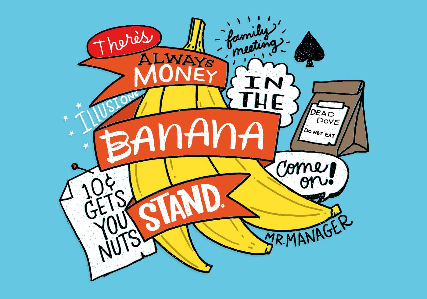 Bluth Banana Stand 136496 Vector Art at Vecteezy