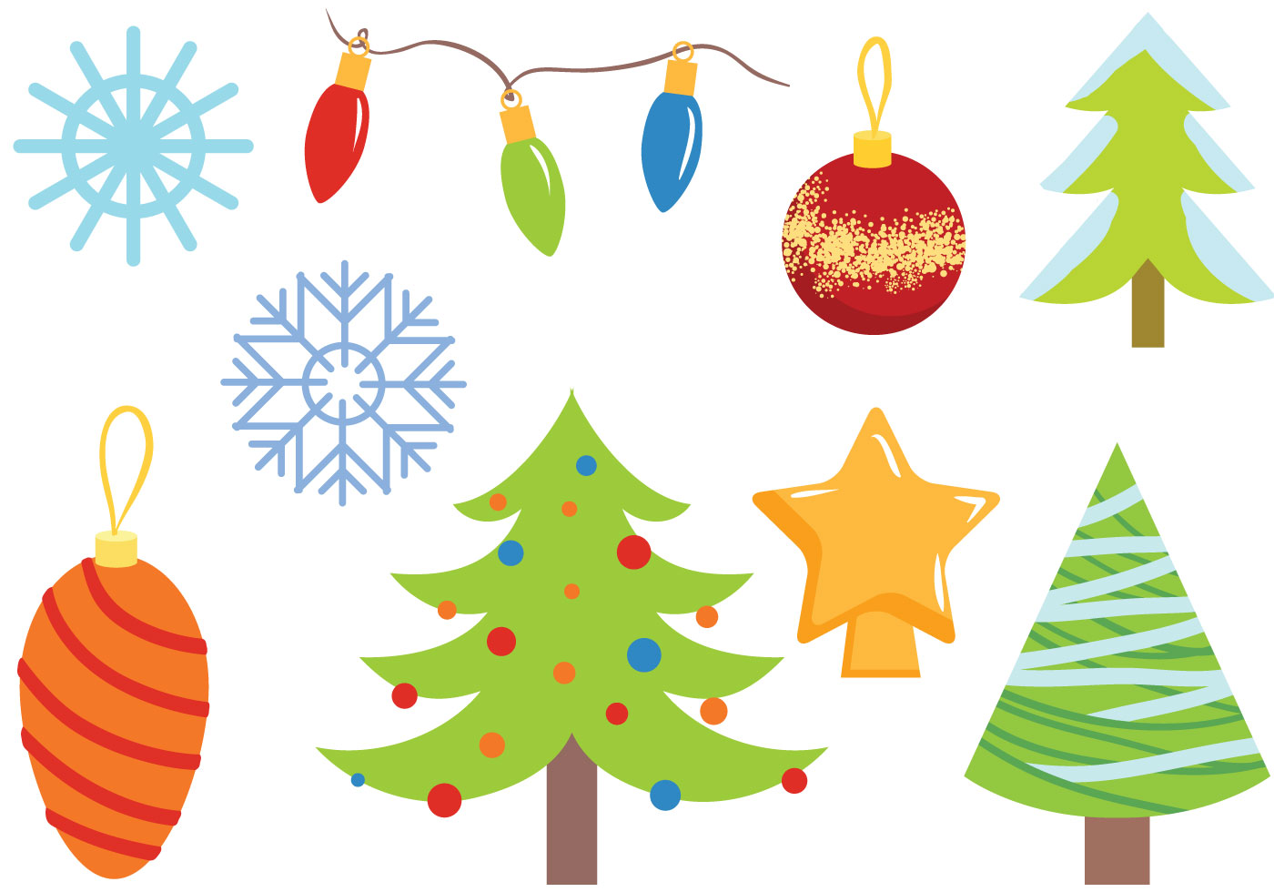 Christmas Lights Free Vector Art (15,620 Free Downloads)