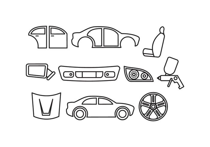 Free Auto Body Vector