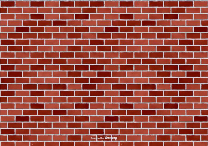 Red Brick Vector Background