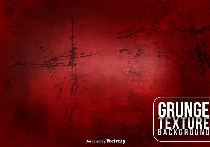 Vector Red Grungy Background