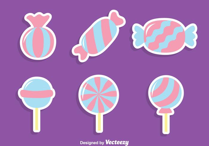 Candy Collection Vector Set