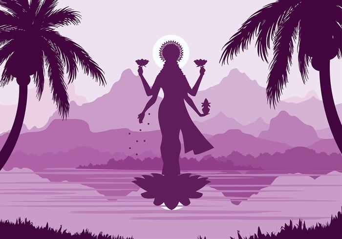 Lakshmi Free Vector