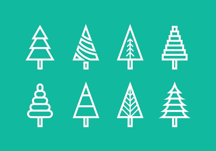 Vector libre iconos Sapin