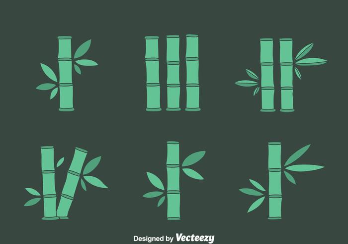 Bamboo Vector Set Bamboo Vector Set
