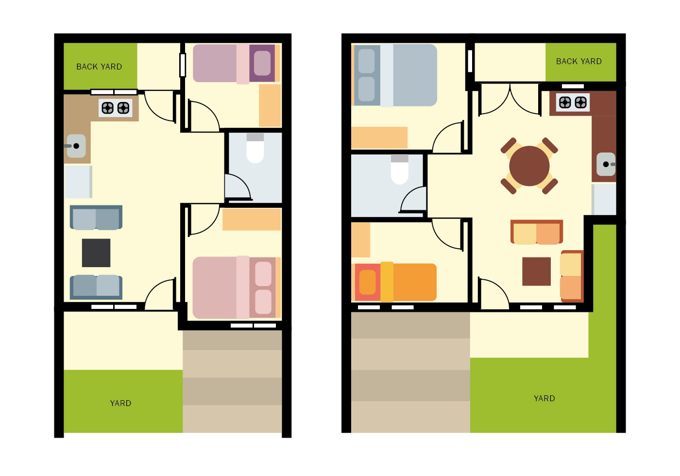 Home Floorplan Vector 136838 Vector Art at Vecteezy