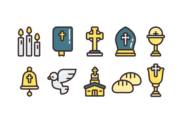 Comunion Simple Vector Icon Sets