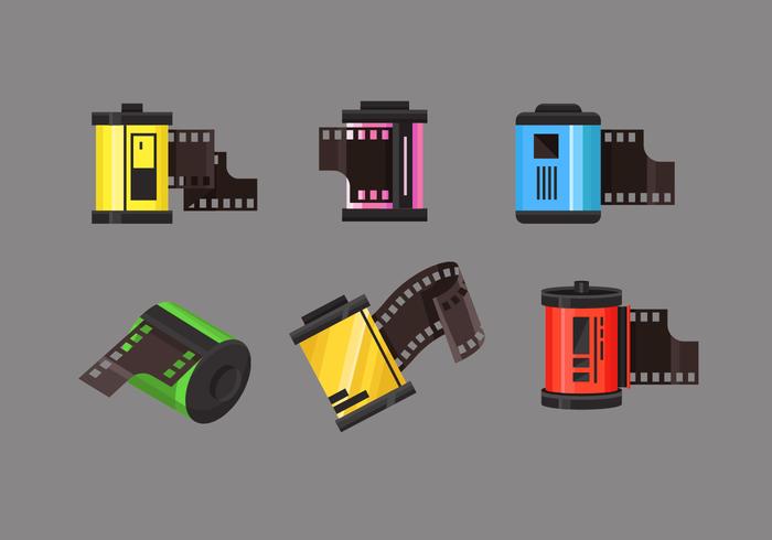 Film Canister Vector Item Sets