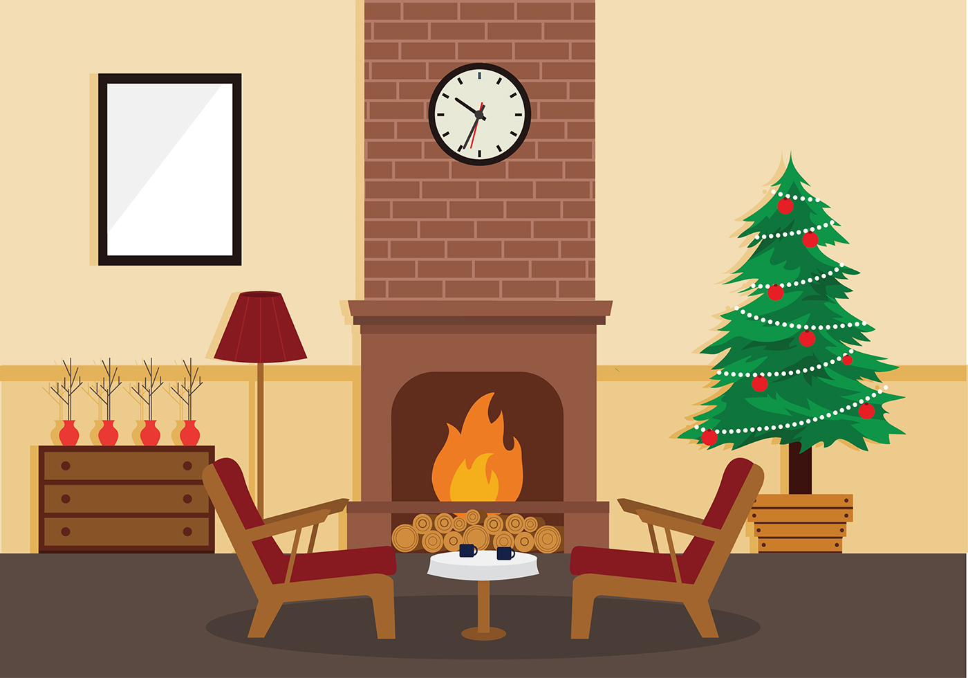Download Sapin Christmas Tree Home Decor Free Vector - Download ...