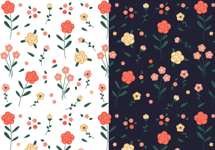 Free Vintage Floral Pattern vector