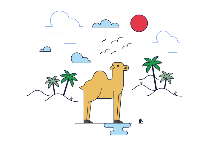 Free Camel Vector Free Camel Vector