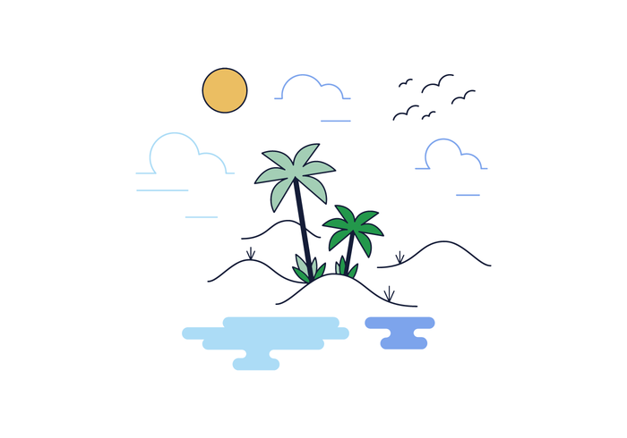 Free Oasis Vector