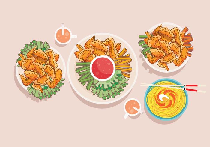 Buffalo Wings Vector