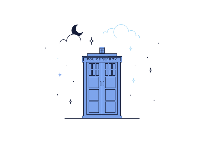 Free Tardis Vector