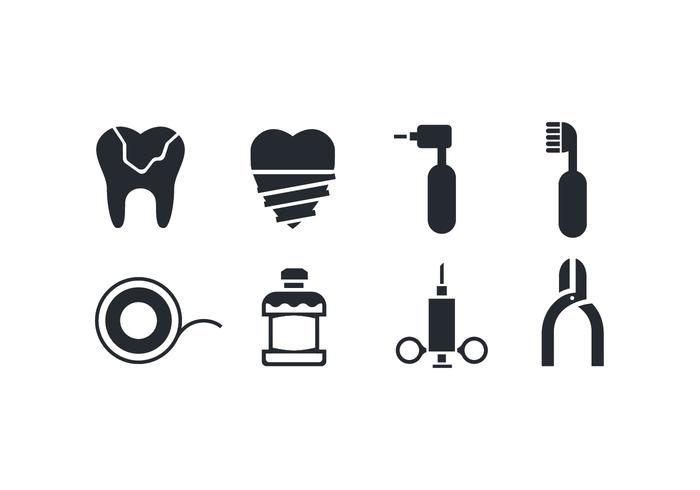 Dental Care Icons Dental Care Icons