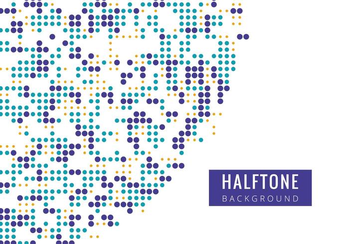 Free Vector Colorful Halftone Background Free Vector Colorful Halftone Background