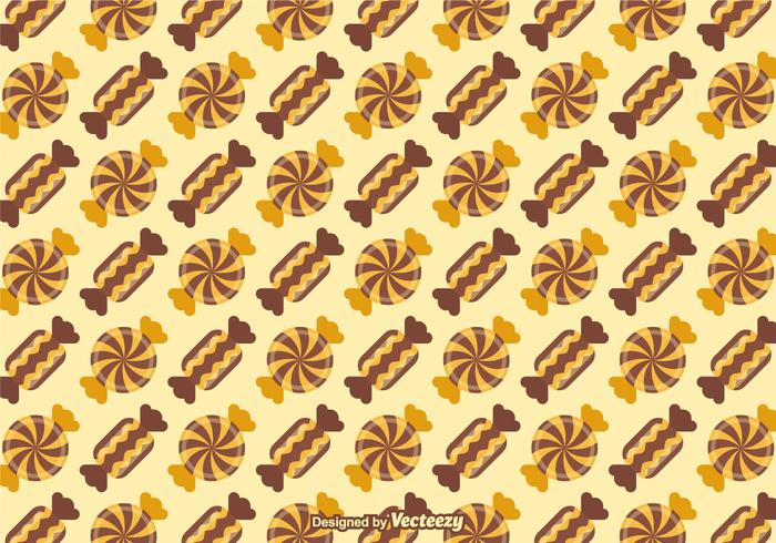 Free Toffee Vector Background