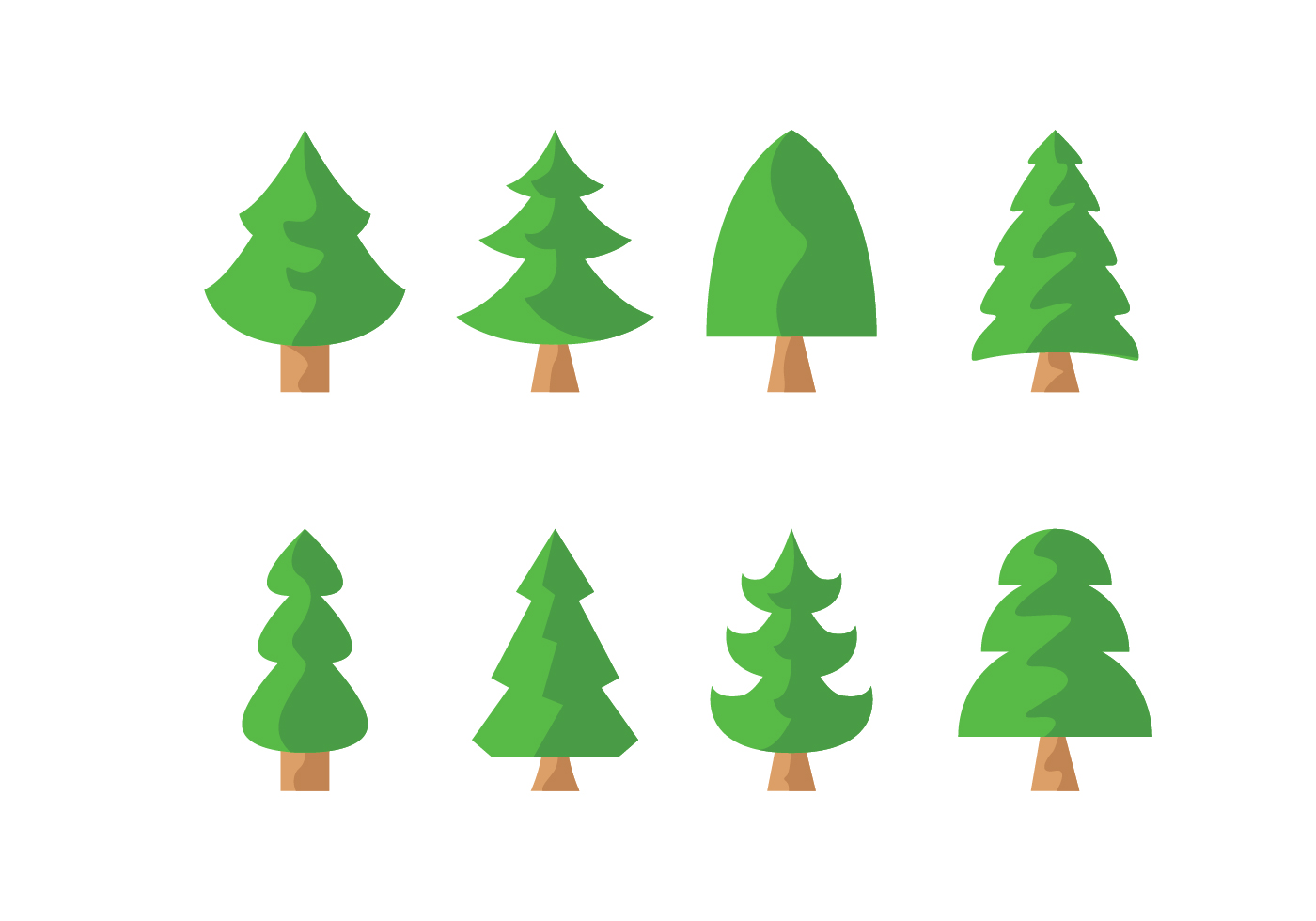 Free Pine Trees Vector 137174 Vector Art at Vecteezy