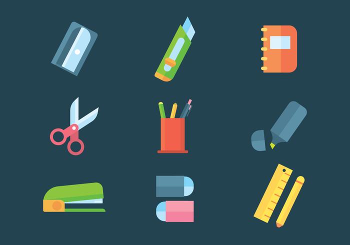 Free Stationery Vector