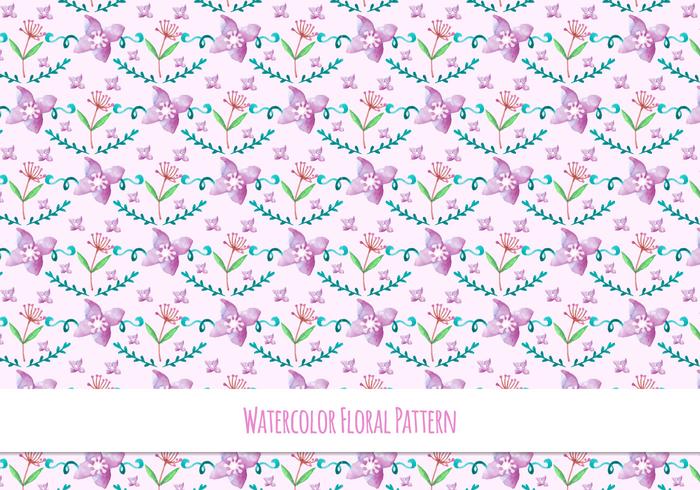 Spring Free Vector Floral Pattern Spring Free Vector Floral Pattern